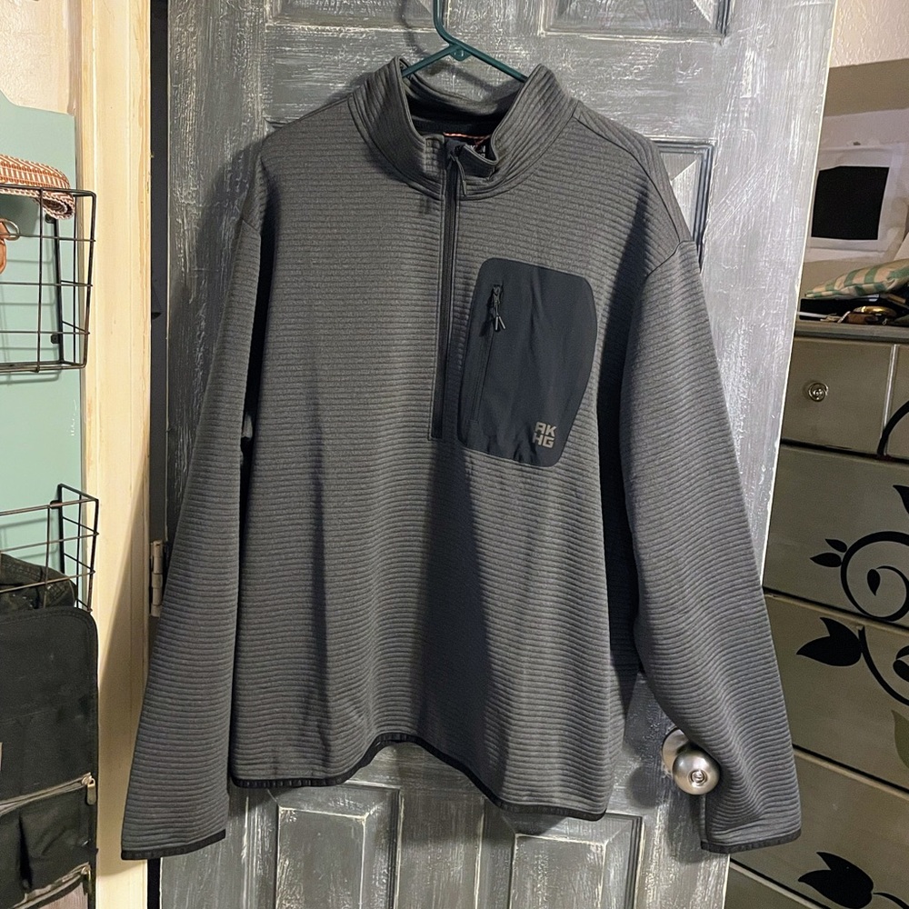 NWT Duluth Trading Co Alaskan Hardgear AKHG Blackburn 1/4 Zip Pullover 2XL